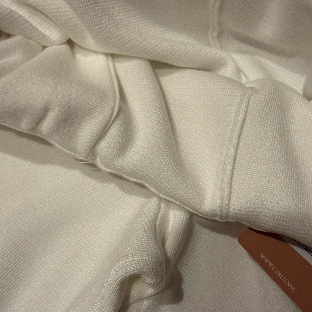 NWT Cyrus Bone Knit Wide Leg Pants - Size S - Luxe Loungewear - Picture 5 of 7